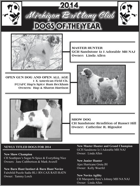 MBC Dogs of the Year 2014